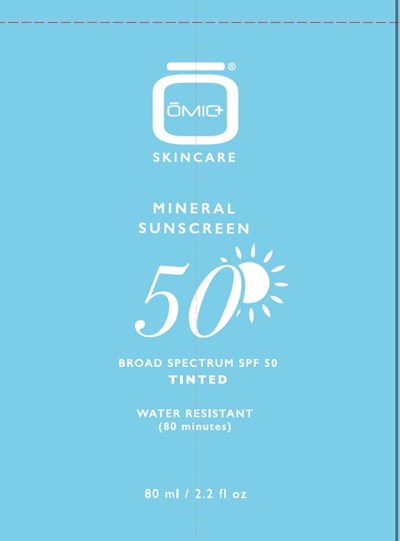 Omic Mineral Sunscreen (Principal Display Panel)